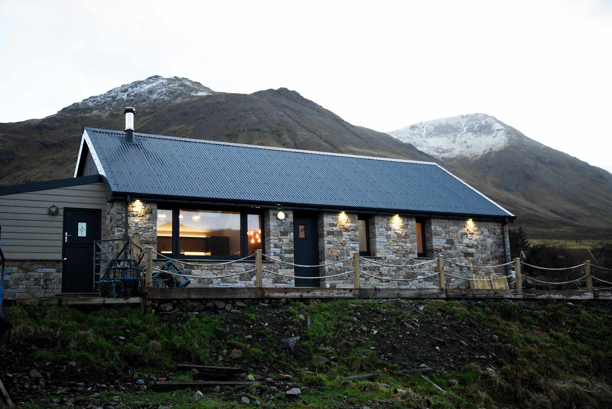 accommodation in sconser luxury self catering